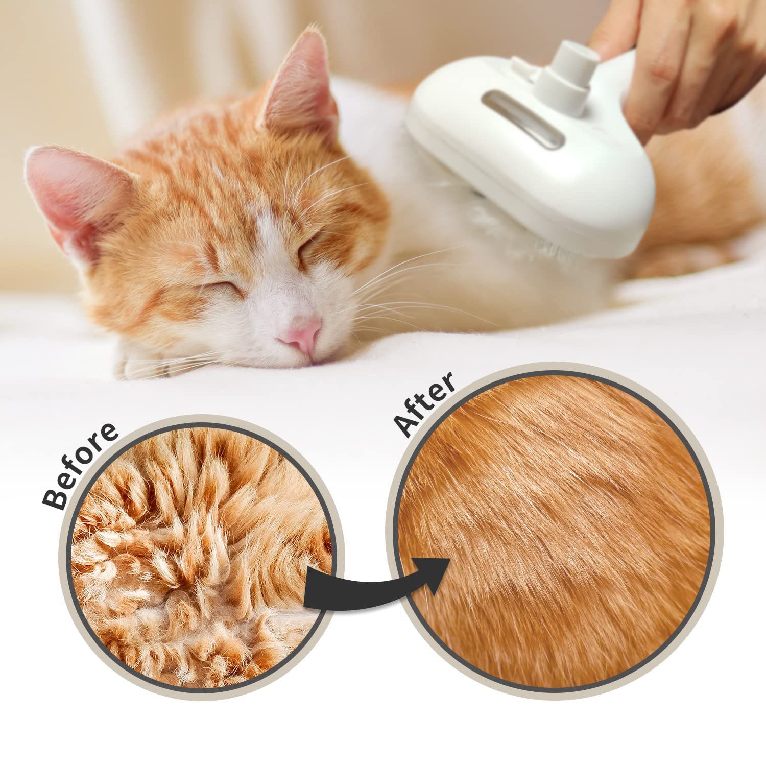 New GroomPro Pet Grooming Brush