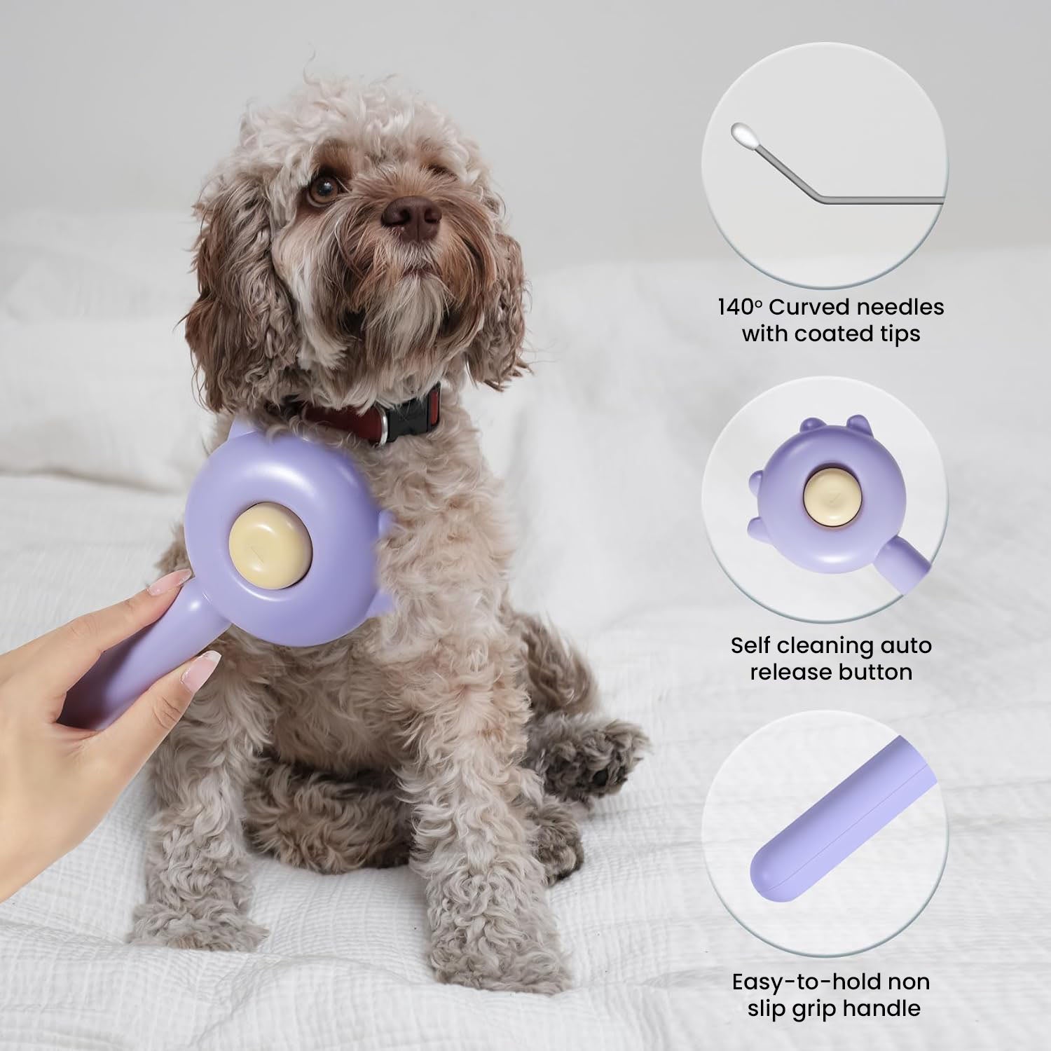 Pet Grooming Needle Brush